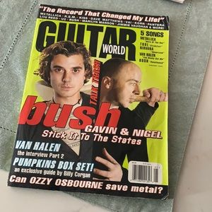 Guitar world magazine January 1997 issue